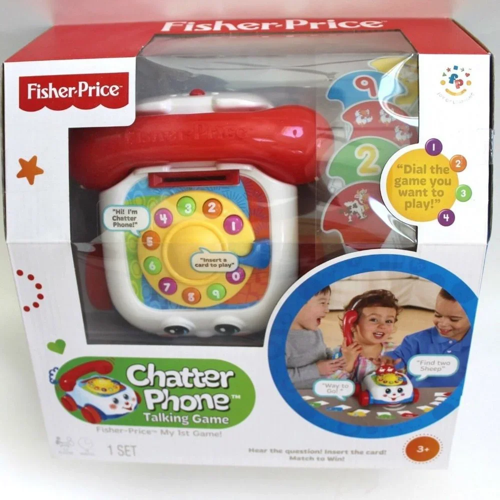 Fisher-Price Classic Chatter Phone Talking Game